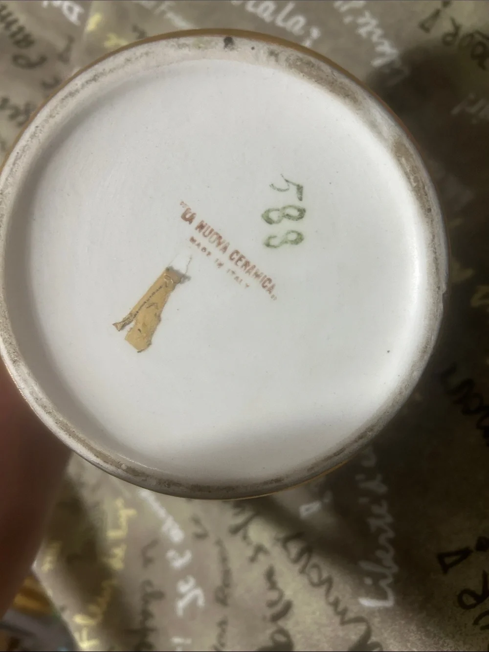 La Nuova Ceramica of Italy Vase